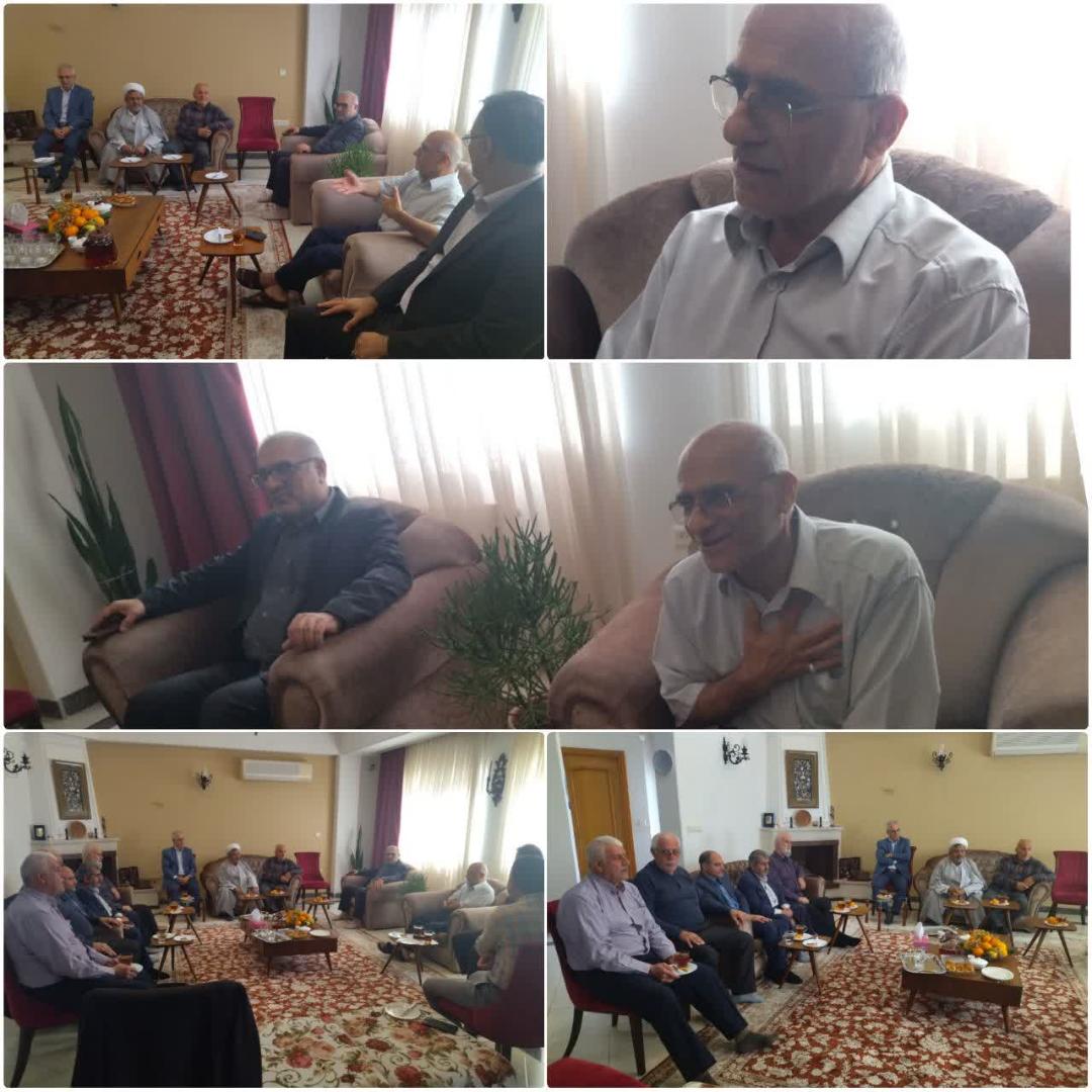 در کنار پيشکسوتان شيلات: ديدار مدير کل شيلات مازندران و همکاران بازنشسته با محمد قاسمي