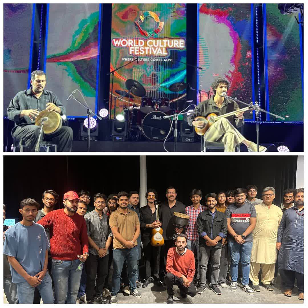 طنين کرشمه تار آهنگساز نيشابوري درکراچي پاکستان