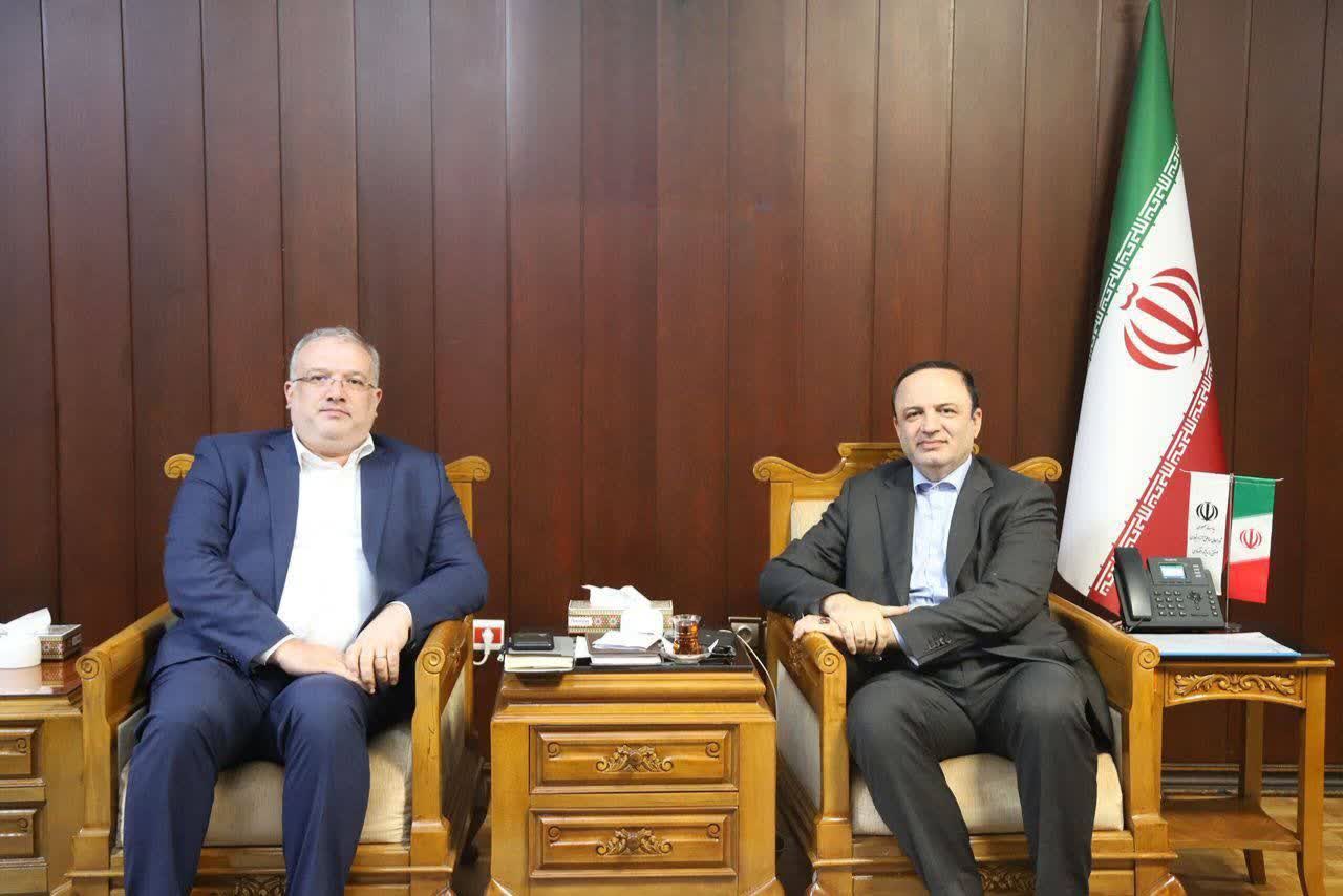 پيگيري منطقه ويژه اقتصادي مراغه و  ديدار دکتر موسوي با دبير شوراي عالي مناطق آزاد و ويژه اقتصادي کشور