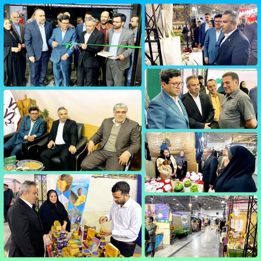 افتتاح نمايشگاه «روستا آباد» در قائم‌شهر با حضور فرماندار شهرستان قائم شهر