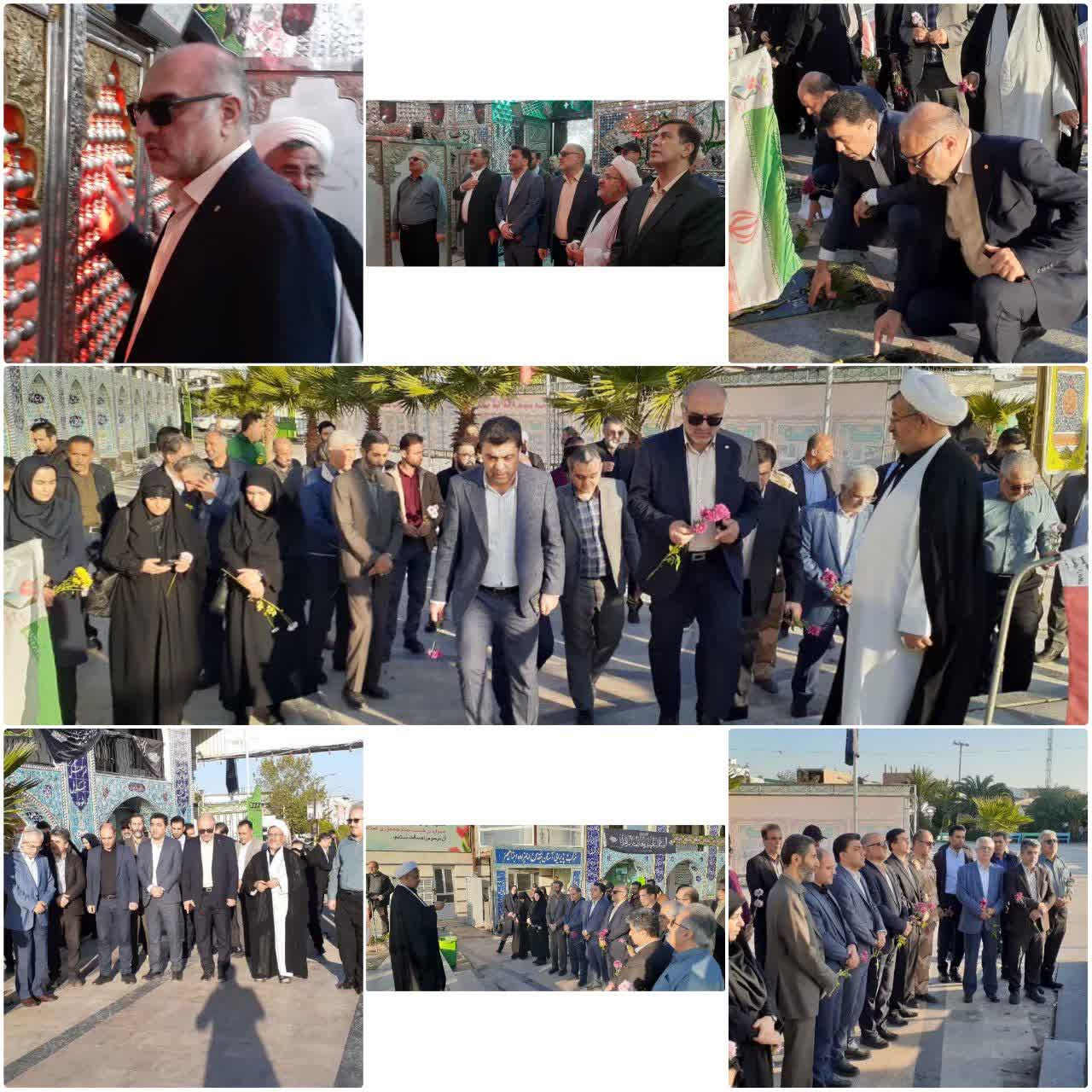 هفته بسيج؛ تجديد عهد مسئولان شيلات مازندران با آرمان‌هاي شهدا و دفاع مقدس