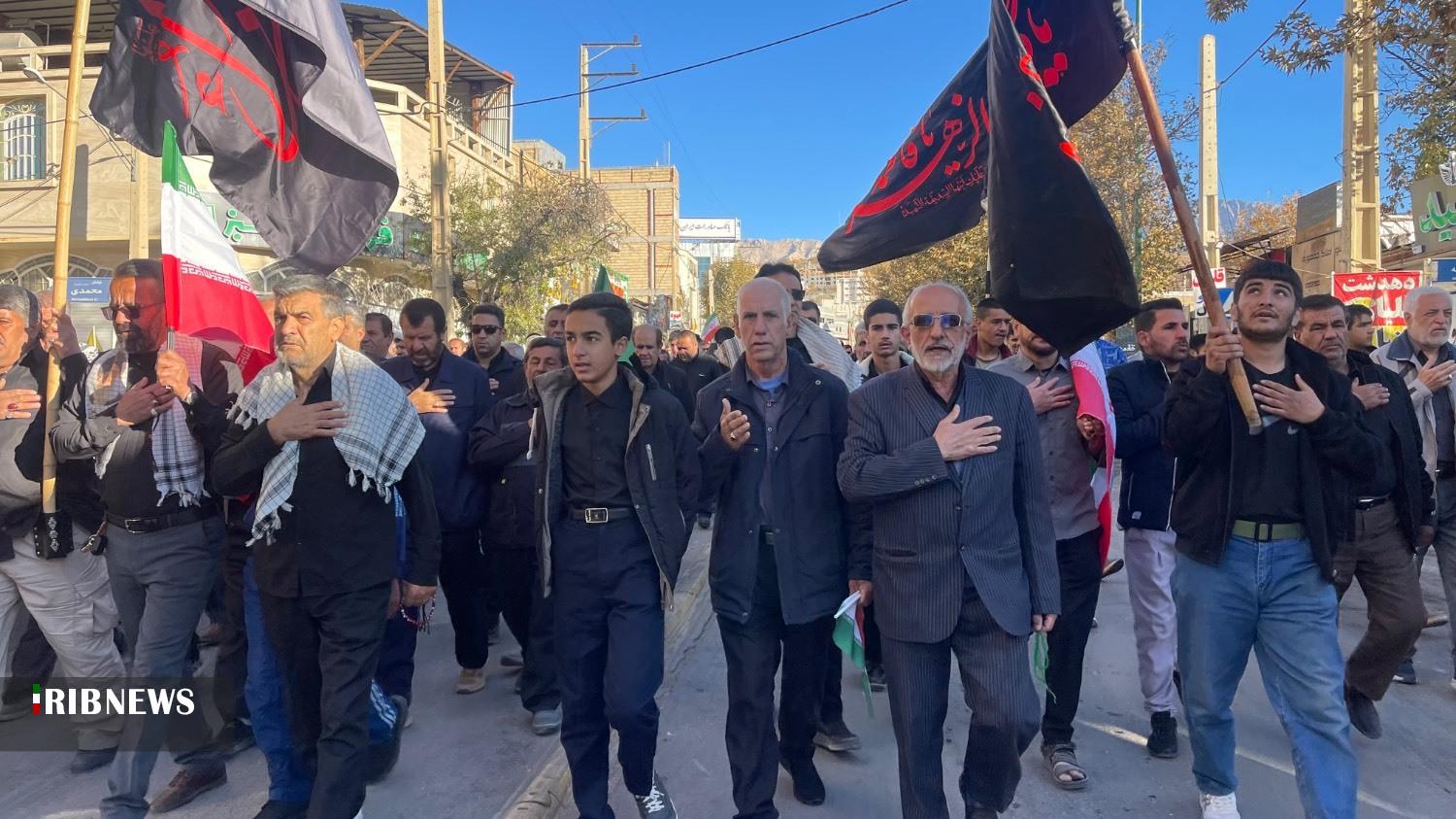 برگزاري آئين عزاداري شهادت حضرت فاطمه زهرا (س) در کهگيلويه و بويراحمد