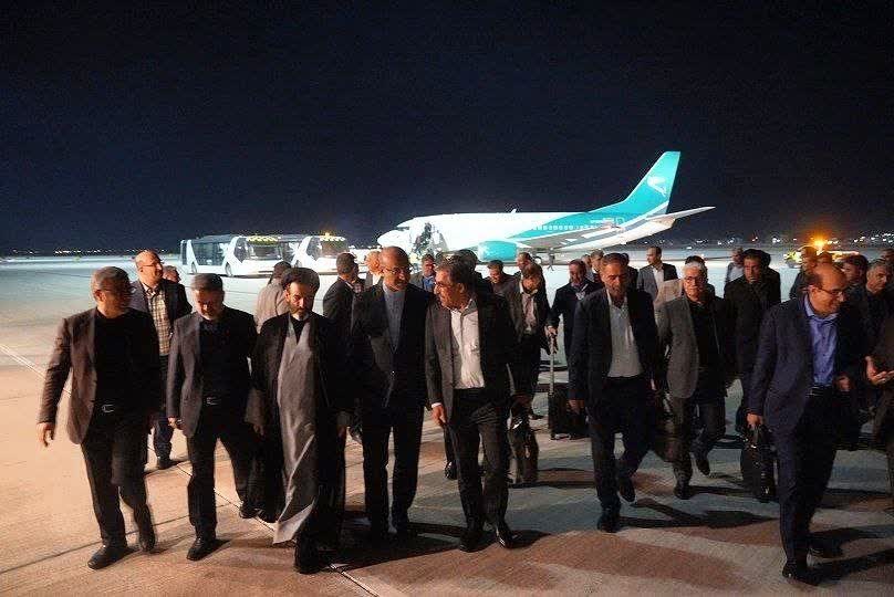 کاروان مشترک وزارت صمت و کميسيون صنايع و معادن مجلس وارد کرمانشاه شدند