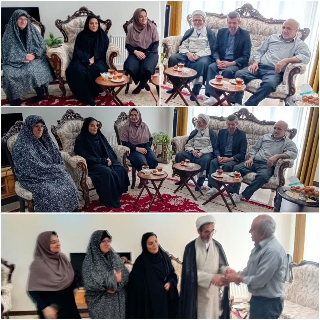 ديدار سرپرست مديريت جهاد کشاورزي قائم شهر با جانباز دفاع مقدس؛ به مناسبت هفته بسيج