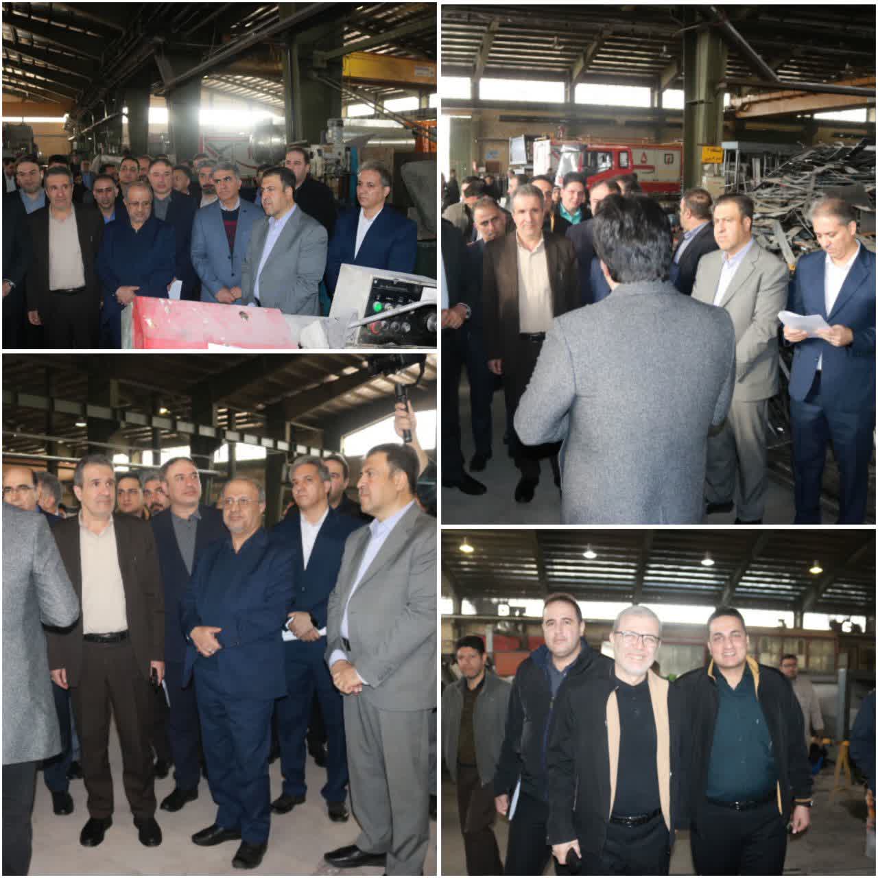 بازديداعضاي کميسيون صنايع و معادن مجلس شوراي اسلامي از شهرستان سنقرو کليايي