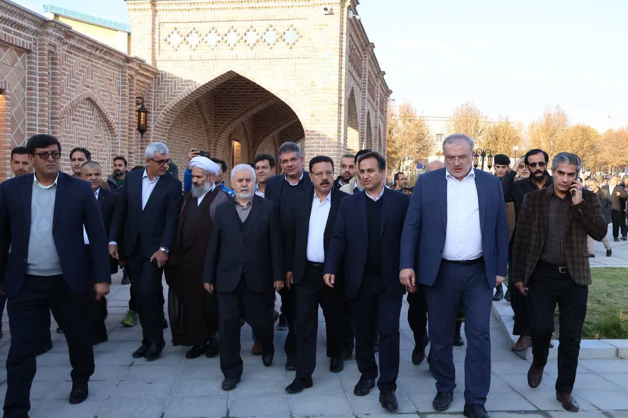 آيين افتتاح مرکز فرهنگي گردشگري اوحديه مراغه