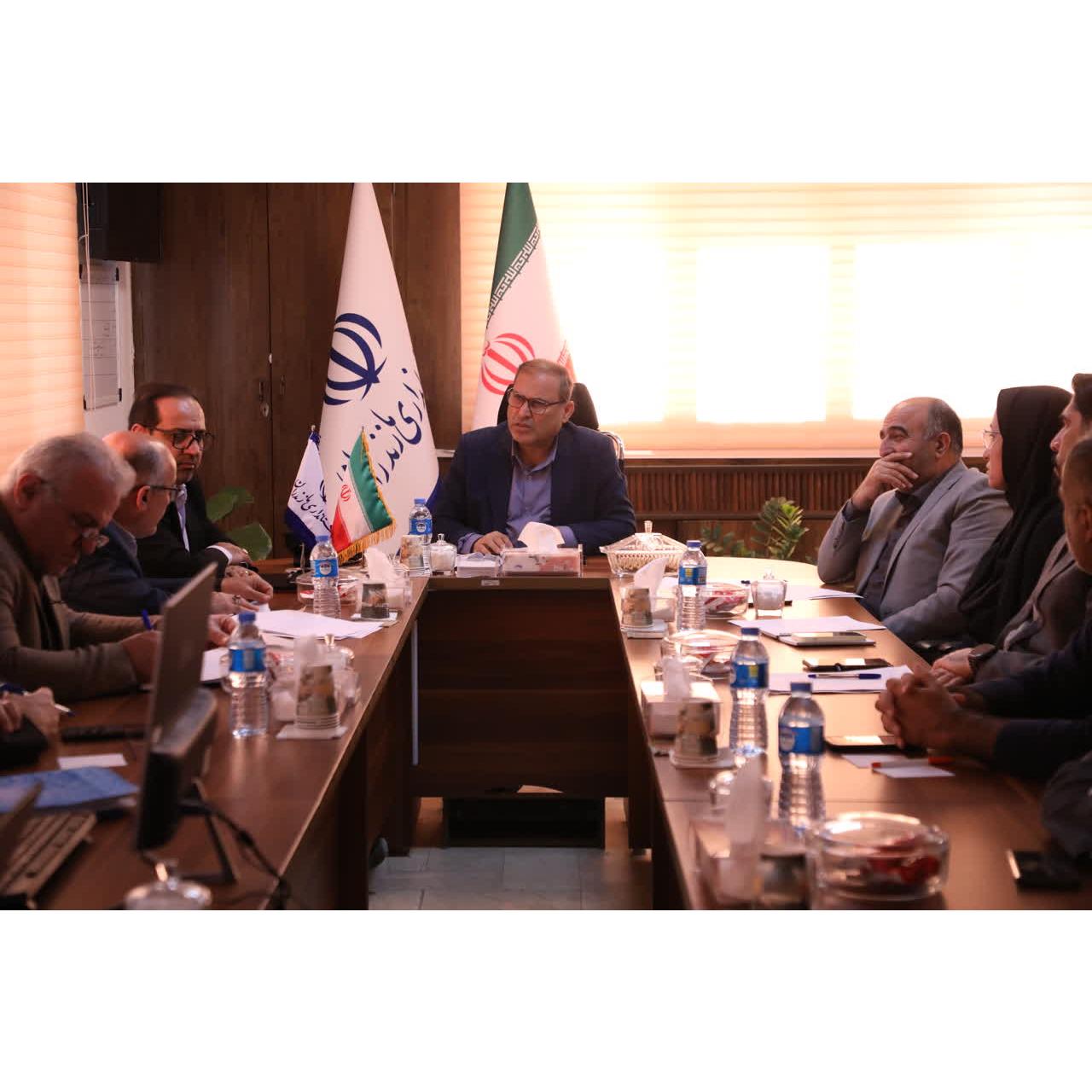 جلسه پيگيري اجراي پروژه ملي «جي‌نف» با رياست قاسمي‌طوسي معاون توسعه مديريت و منابع استاندار مازندران