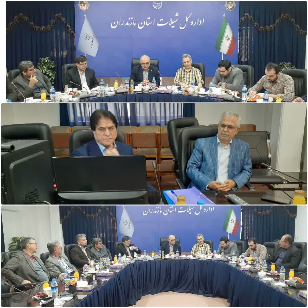 بررسي چارچوب مشارکت براي تکميل مجموعه ورزشي شيلات درحضورنمايندگان دستگاه‌هاي استان