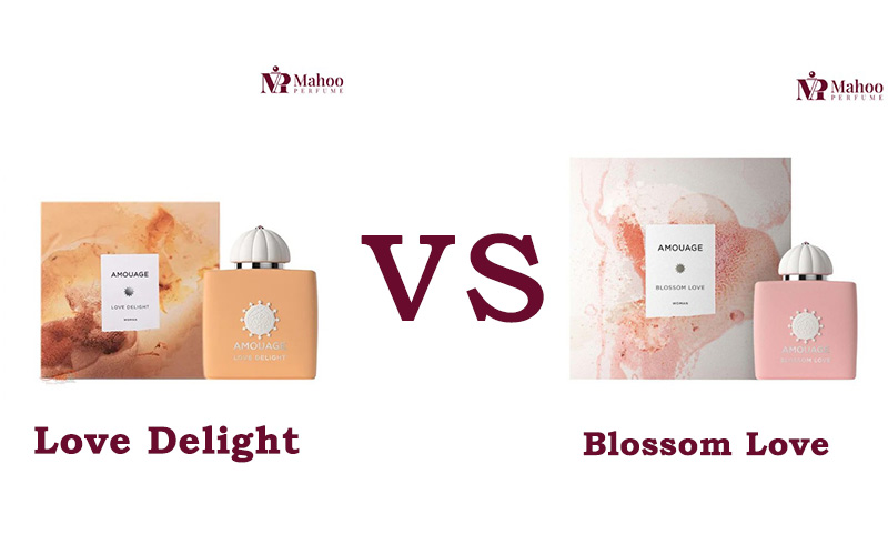 مقایسه عطر آمواج بلوسوم لاو با آمواج لاو دیلایت| خرید کدام بهتر است؟