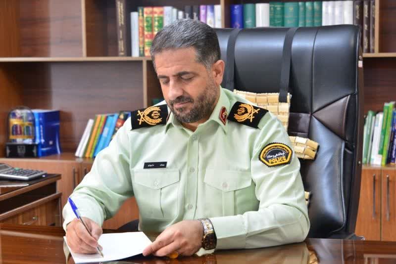 فرمانده انتظامي استان کرمانشاه به عنوان فرمانده موفق برتر فراجا انتخاب شد