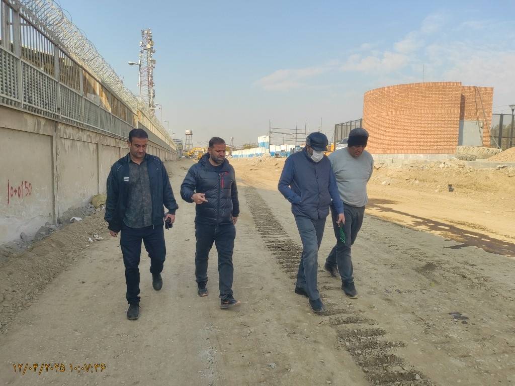 ايجاد يک و نيم کيلومتر معبر جديد در امتداد حريم باغ راه حضرت زهرا (س)