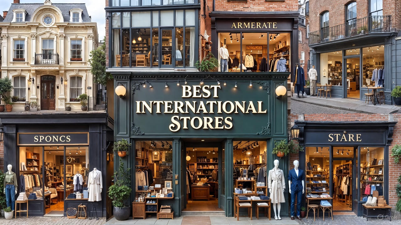 بهترین فروشگاه‌های بین‌المللی