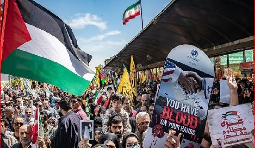 مراسم روز جهانی قدس همزمان با تهران در سایر شهرهای ایران اسلامی آغاز شد