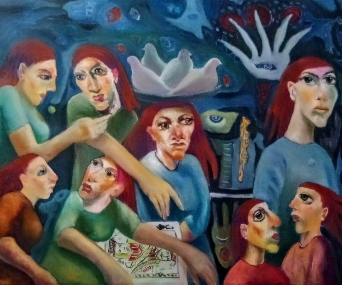 نحت وتصوير.. معرضان لإبراهيم فيليب وعرفه شاکر في "ضيّ"