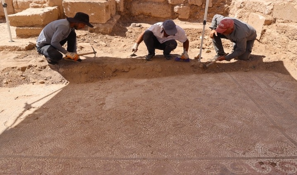 ترکیا: اکتشاف فسیفساء عمرها 1500عام فی ماردین