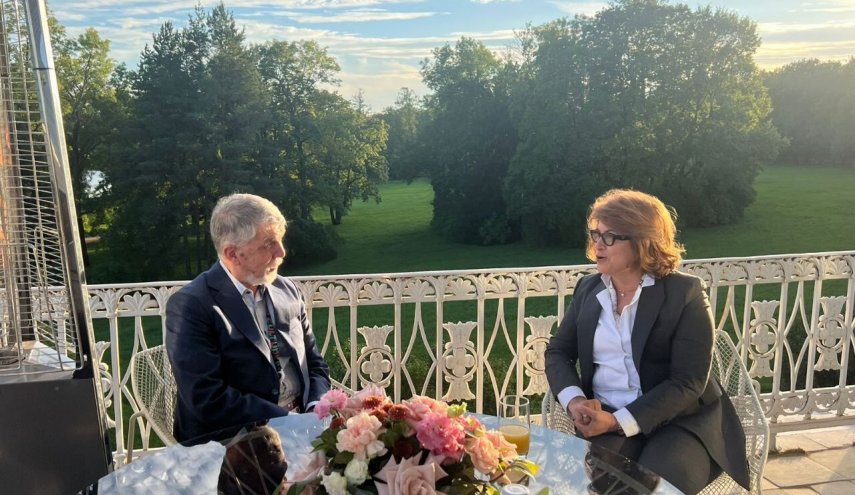 دیدار وزیران فرهنگ ایران و تاجیکستان در سن‌پترزبورگ