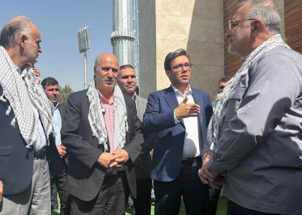 پروژه هاي جديد عمراني در مرکز ملي فوتبال افتتاح شد