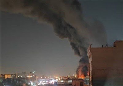 مهار کامل آتش‌سوزی انبار ضایعات در شرق تهران
