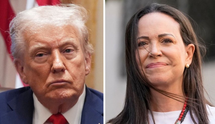 برنده ونزوئلایی جایزه صلح نوبل با ترامپ گفت‌وگو کرد