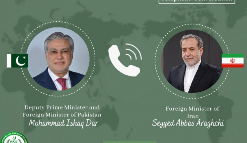 رایزنی تلفنی وزرای خارجه ایران و پاکستان در باره غزه و فلسطین