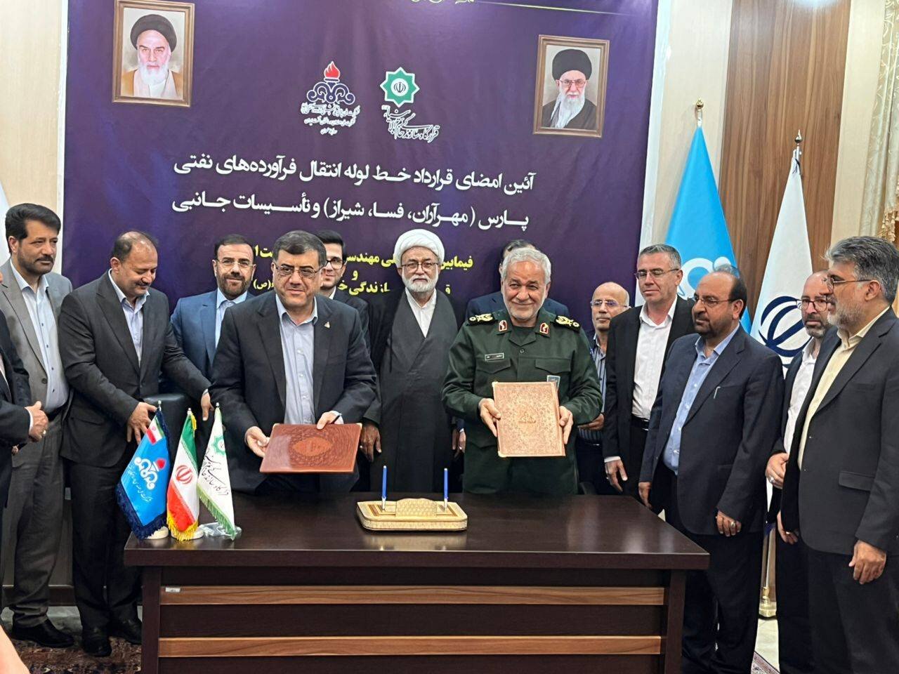 قرارداد خط لوله پارس به امضا رسید