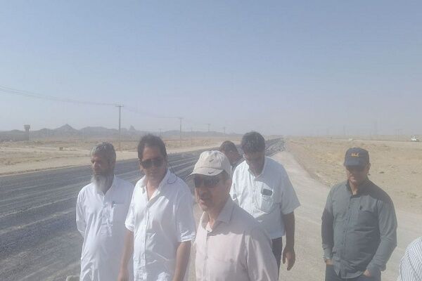 نظارت مستمر مدير کل راه و شهرسازي سيستان و بروچستان بر پروژه حياتي بزرگراه زاهدان-خاش
