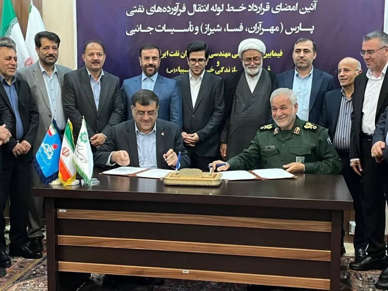 امضای قرارداد خط لوله پارس؛گام بلند استان فارس به سوی توسعه ایمن و پایدار انرژی