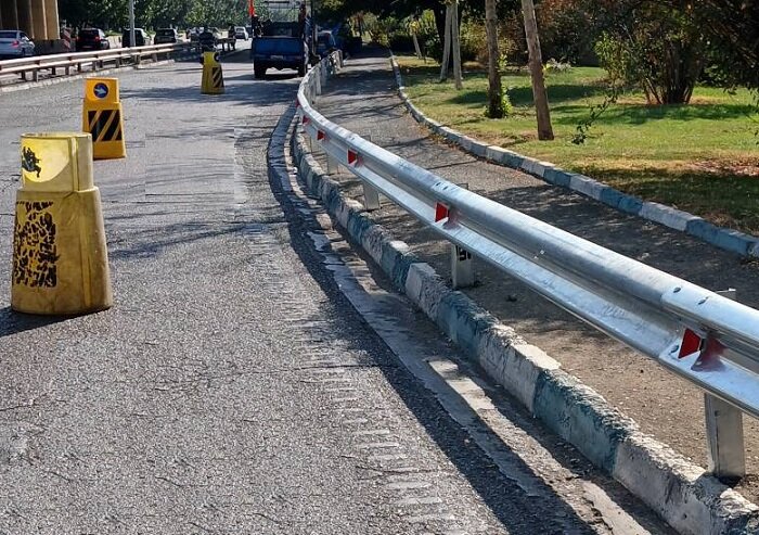 لوپ ارتباطي بزرگراه هاشمي رفسنجاني غرب به چمران جنوب ايمن‌سازي شد