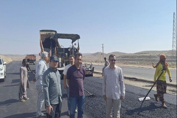 پيشرفت چشمگير بزرگراه زاهدان-خاش، راهي براي اتصال و توسعه