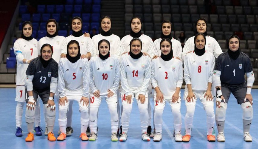 طوفان فوتسال دختران ایران در بحرین