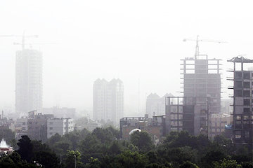 گردوخاک و کاهش کیفیت هوا در مرکز و شرق کشور