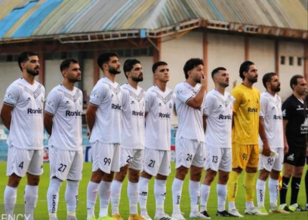 توقف ملوان انزلی مقابل شمس آذر قزوین