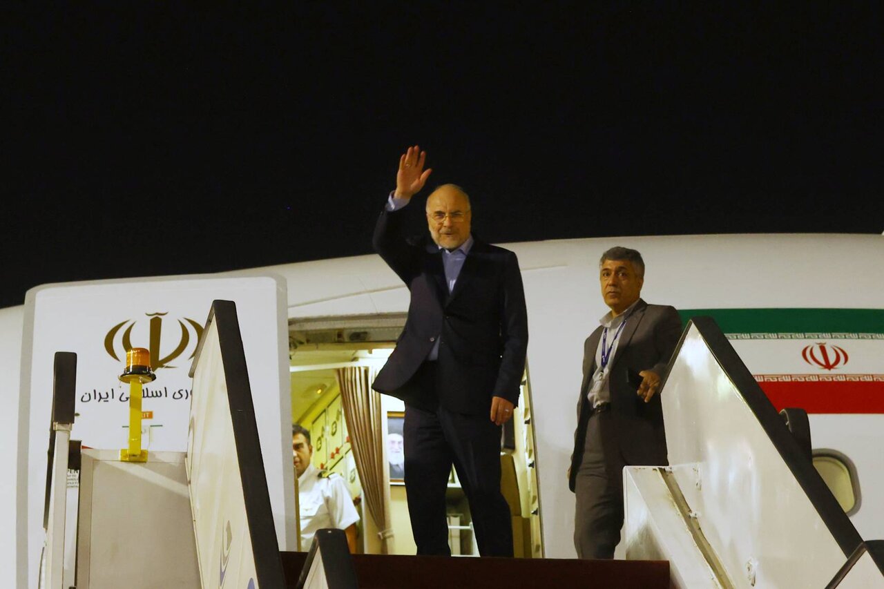 رئيس مجلس، پاکستان را به مقصد تهران ترک کرد