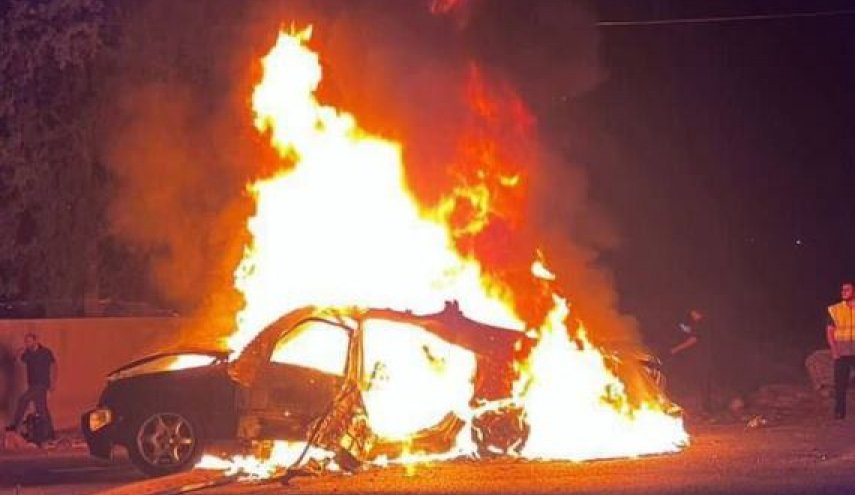 حمله پهپادي رژيم صهيونيستي به لبنان؛ يک شهروند زخمي شد+ عکس