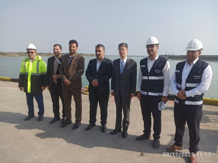 بازدید سفیر چین از بندر آستارا و بررسی فرصت‌های سرمایه‌گذاری و کریدور میانی