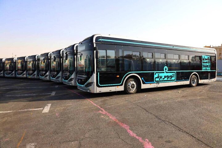 سومین خط اتوبوس در منطقه 20 برقی‌سازی شد