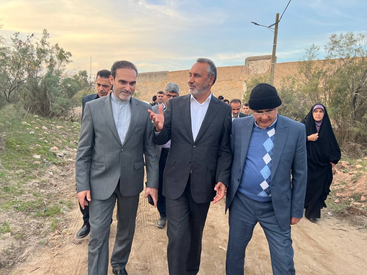 بازديد نمايندگان مجلس از جزيره گردشگري آشوراده