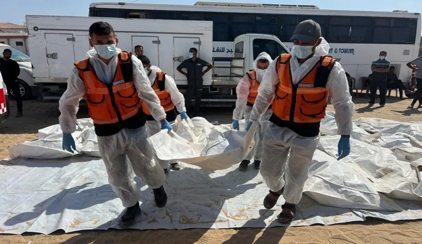 پیکر شهدای غزه؛ گواه جنایات اشغالگران در سرقت اعضای بدن