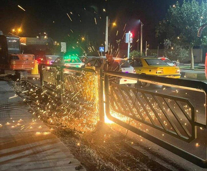 ساماندهي خط ويژه اتوبوس تندرو در منطقه 9