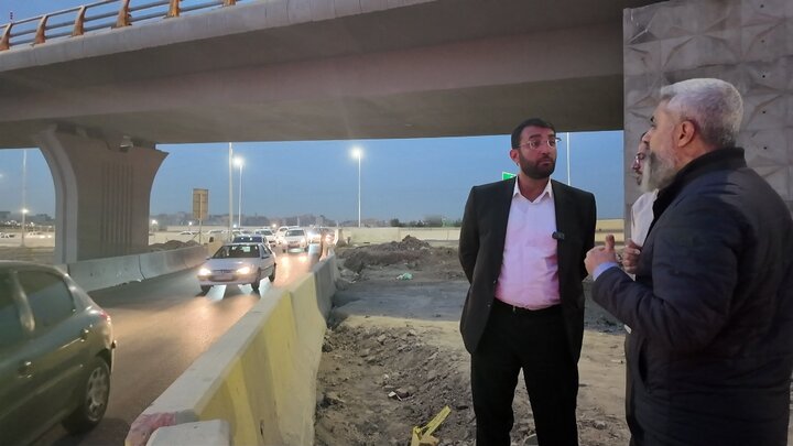 بازديد صبحگاهي دودانگه از وضعيت ترافيکي و عمراني منطقه 9