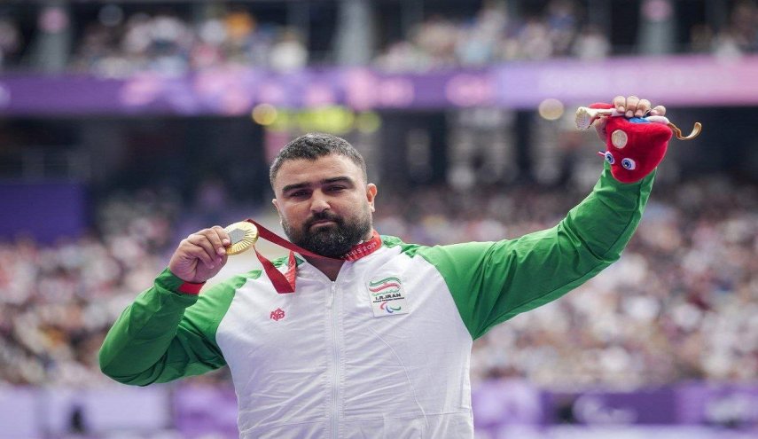 کسب هفدهمین طلا با پرتاب یاسین خسروی