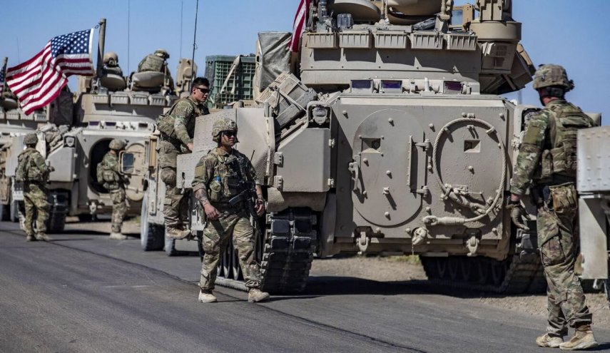 خروج جدید تجهیزات نظامی آمریکا از حسکه سوریه به اقلیم کردستان عراق