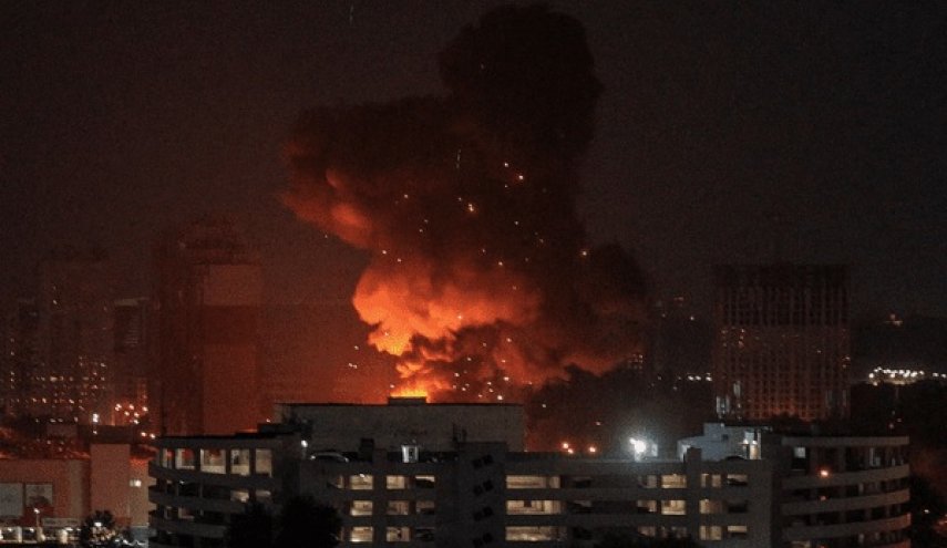 وقوع انفجارهای مهیب در پایتخت اوکراین