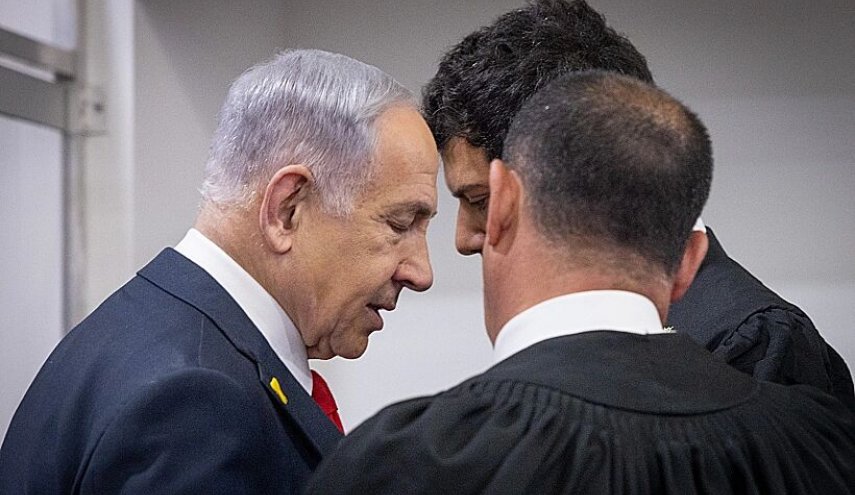 نتانیاهو برای سومین بار دادگاه را به دلایل امنیتی مبهم، متوقف کرد