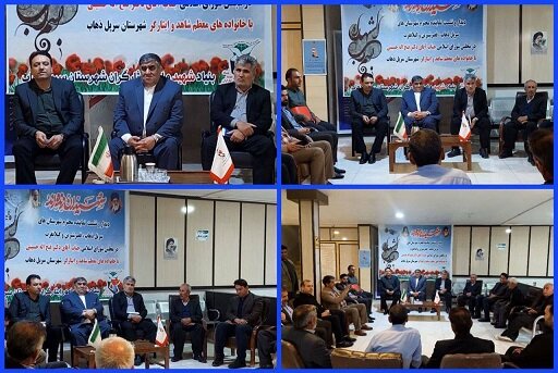 ديدار «فتح الله حسيني»باجانبازان و خانواده ايثارگران روستاي نسار ديره/بازديد از بازارچه مرزي تيله‌کوه