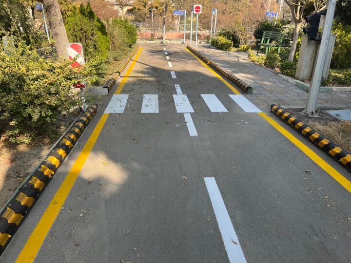 نونوار شدن پارک آموزش ترافيک منطقه 9