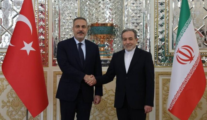 استقبال عراقچي از فيدان در تهران