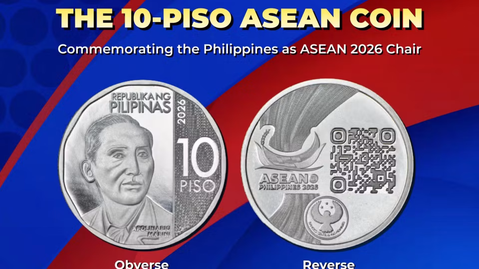 Philippine central bank unveils ASEAN 2026, festivals commemorative coins