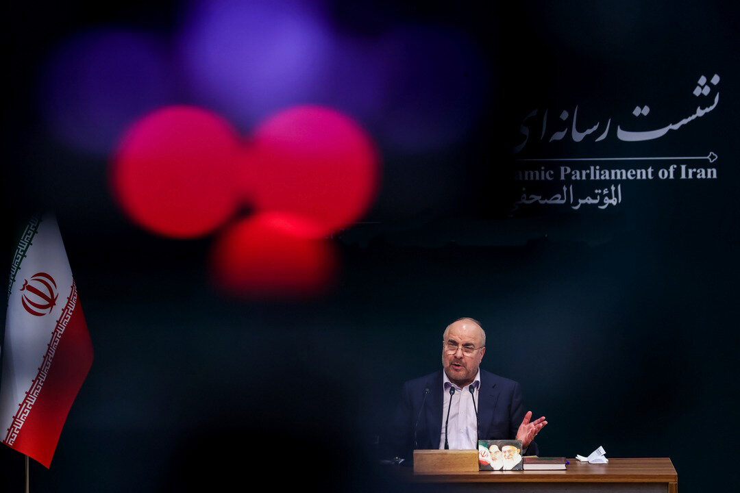 دومين نشست خبري رئيس مجلس شوراي اسلامي آغاز شد