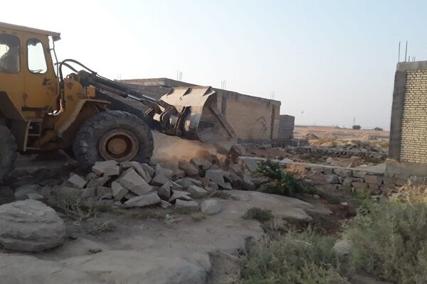 رفع تصرف فوري اراضي ملي در آبادان به ارزش بيش از 12 ميليارد ريال